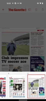 Blackpool Gazette android App screenshot 1